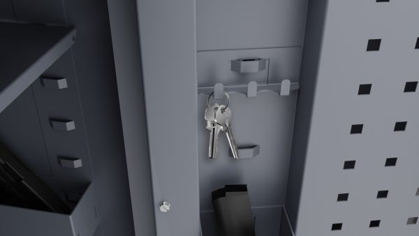 Arsenal 1243 - uchwyt na klucze z kluczami Arsenal 1243 - uchwyt na klucze z kluczami