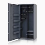 Szafa na broń LEWOSTRONNA Siegen MAX Kombi S1 500081-L grafitowa otwarrta