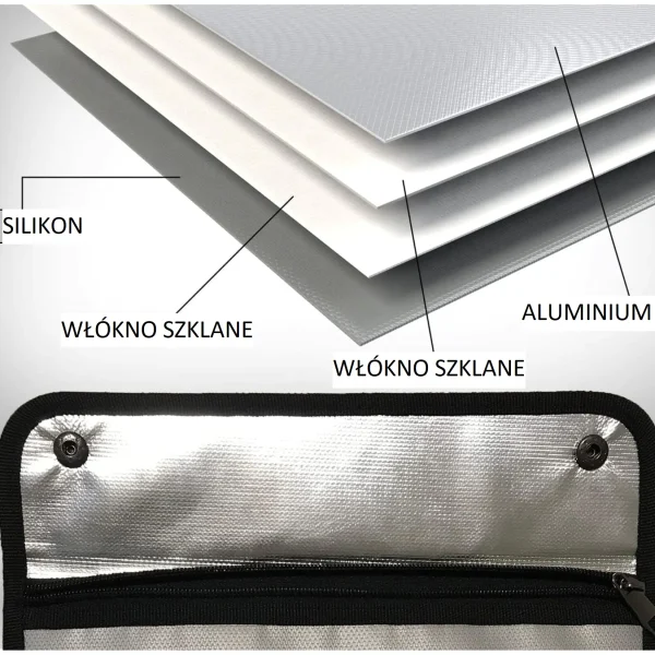 Torba ognioodporna i wodoodporna A4 MasterLock warstwy Torba ognioodporna i wodoodporna A4 MasterLock warstwy