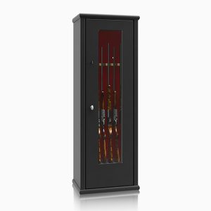 Szafa na broń z przeszklonymi drzwiami GABBIANO S1